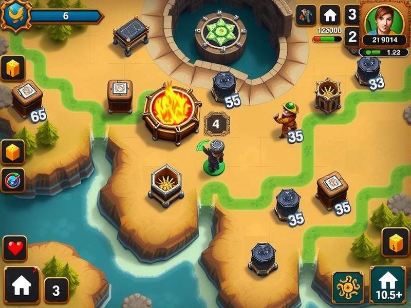 Reward Ruler gameplay screenshot showing strategy elements